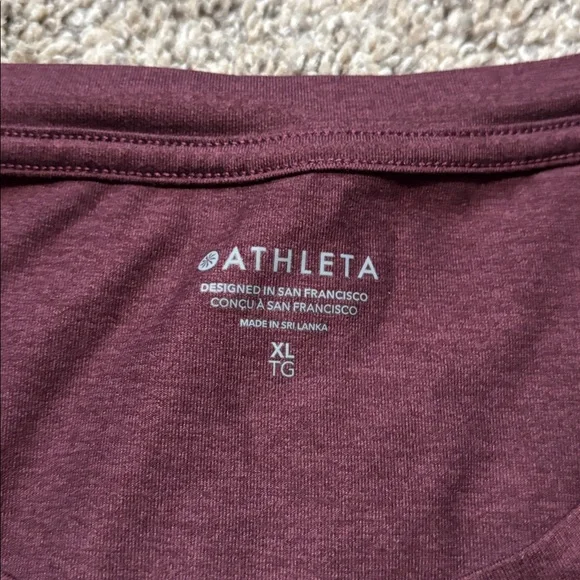 Athleta Uptempo Long Sleeve Shirt size XL - Picture 2 of 7